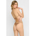 Бронзовый купальник Billie Glitter Nude Beach Bunny