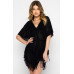 Haute Summer Kaftan Black
