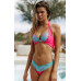 Lady Lace Push Up Pink Polka Dot Beach Bunny