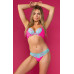 Lady Lace Push Up Pink Polka Dot Beach Bunny