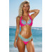 Lady Lace Push Up Pink Polka Dot Beach Bunny