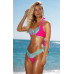 Lady Lace Push Up Pink Polka Dot Beach Bunny