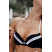 Maddie Push Up Black Beach Bunny