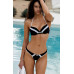 Maddie Push Up Black Beach Bunny