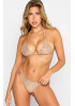 Nadia Triangle Nude Sequin